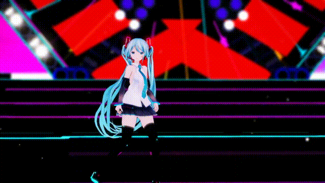 (A等生)初音演唱会(今天是miku的专场哦)